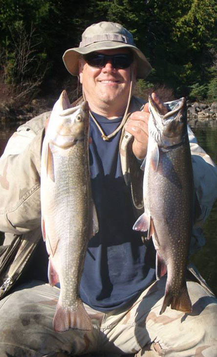 Vince guides you to a great catch of fish on the Gunflint Trail